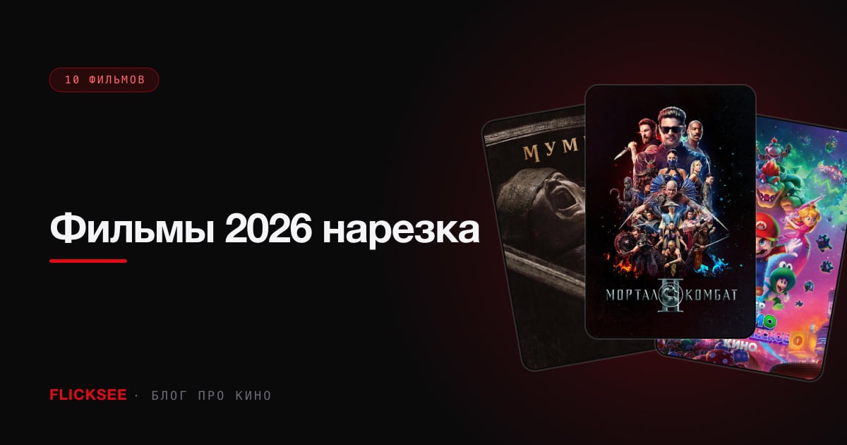 Фильмы 2026 нарезка: лучшие сцены и трейлеры главных премьер