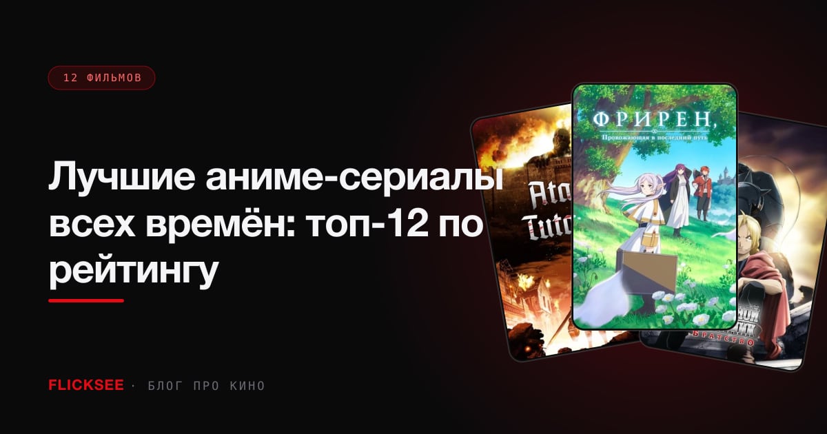 Лучшие аниме-сериалы всех времён: топ-12 по рейтингу