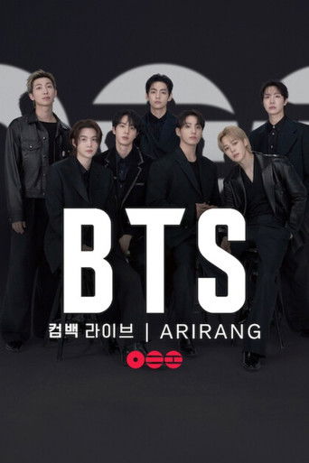 BTS 컴백 라이브: ARIRANG (2026) — постер